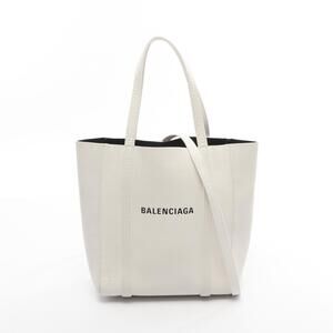 Balenciaga XXS leather tote bag white